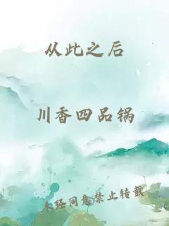 从此之后