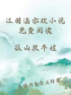 江羽温亦欢小说免费阅读
