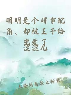 明明是个碍事配角、却被王子给宠爱了