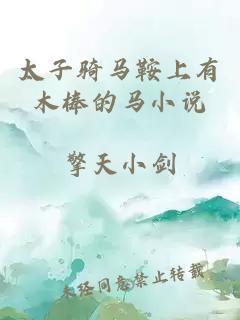 太子骑马鞍上有木棒的马小说
