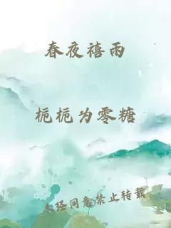 春夜禧雨