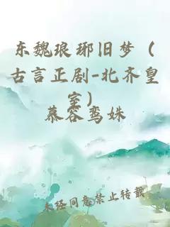 东魏琅琊旧梦（古言正剧-北齐皇室）