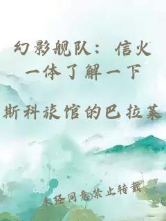 幻影舰队：信火一体了解一下