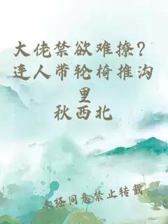 大佬禁欲难撩？连人带轮椅推沟里