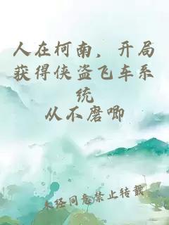 人在柯南，开局获得侠盗飞车系统