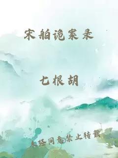 宋舶诡案录