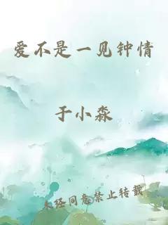 爱不是一见钟情