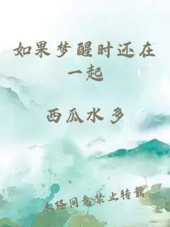 如果梦醒时还在一起