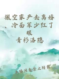 搬空家产去离婚，冷面军少红了眼