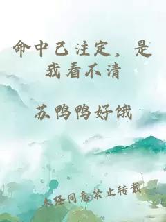 命中已注定，是我看不清