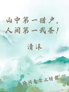 山中第一猎户,人间第一武圣!