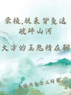 崇祯,朕来背负这破碎山河