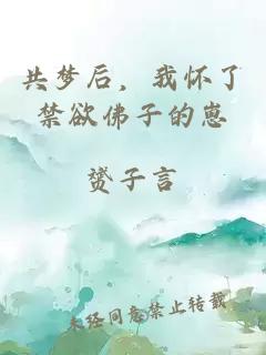 共梦后,我怀了禁欲佛子的崽