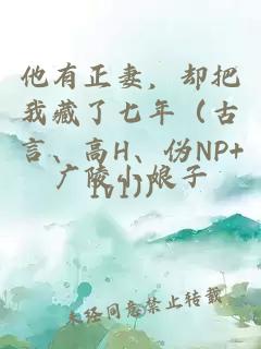 他有正妻,却把我藏了七年(古言、高H、伪NP+1v1))
