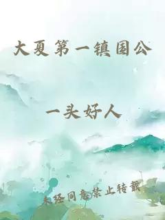 大夏第一镇国公