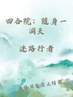 四合院：随身一洞天