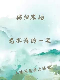 鹤归寒岫
