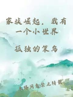 家族崛起，我有一个小世界