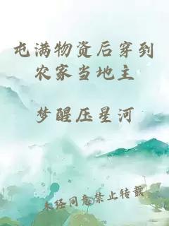 屯满物资后穿到农家当地主