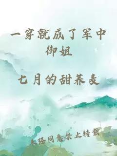一穿就成了军中御姐