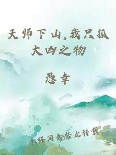天师下山,我只抓大凶之物