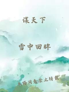 谋天下