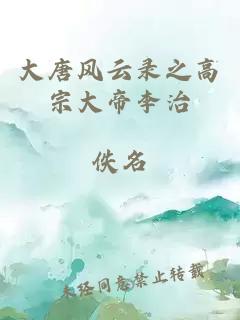 大唐风云录之高宗大帝李治
