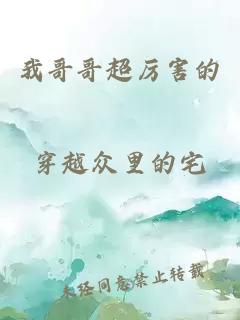 我哥哥超厉害的
