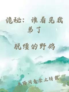 诡秘:谁看见我弟了