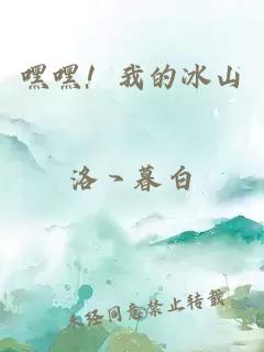 嘿嘿！我的冰山
