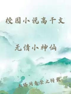 校园小说高干文